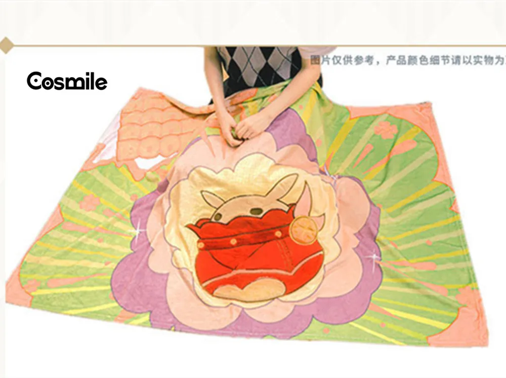 

Cosmile Genshin Impact Klee Bomb одеяло мягкое одеяло реквизит для косплея C MR