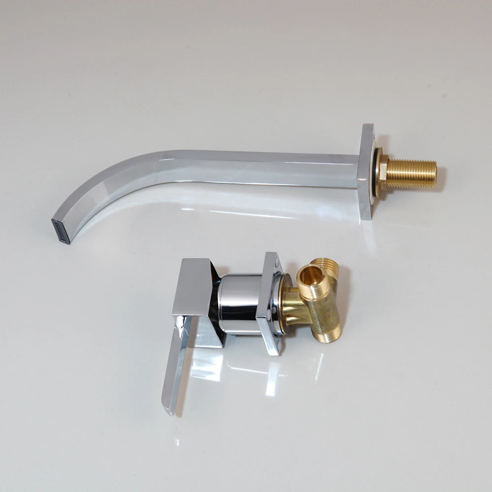KEMAIDI смеситель для раковины в ванной комнате Водопад настенное крепление