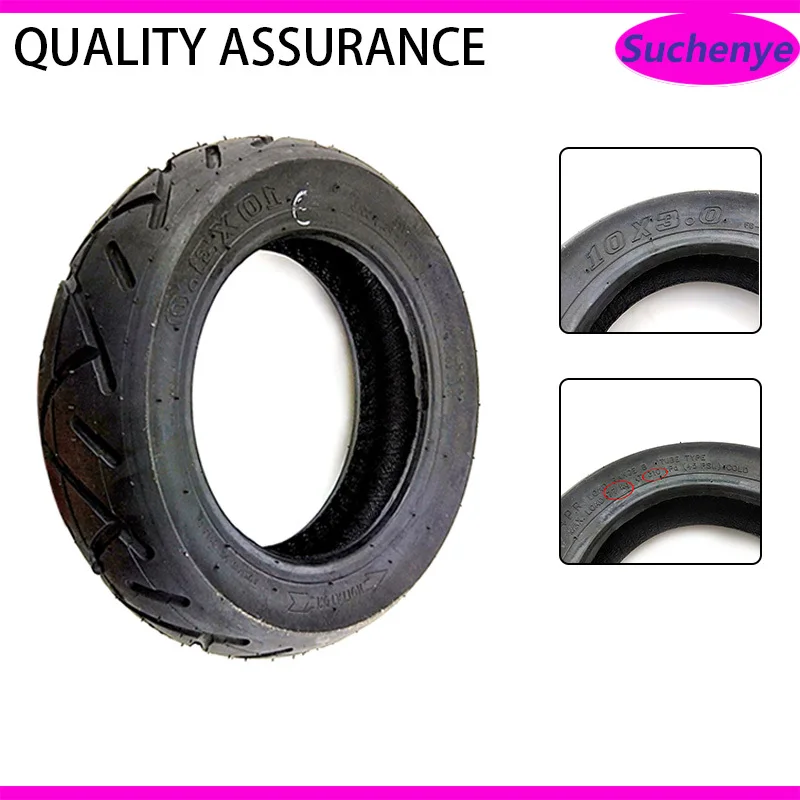 

10x3.0 Tubeless Tire for Electric Scooter Kugoo M4 Pro 10 Inch Anti-skid Cross-country Vacuum Tire