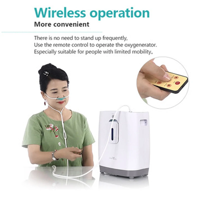 

DZ-1W Oxygen generator oxygen generator for elderly and pregnant women small household oxygen machine with atomization portable