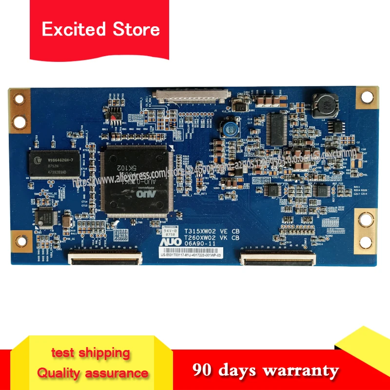 Для логической платы KLV32V300A T315XW02 VE CB T260XW02 VK 06A90-11 | Компьютеры и офис