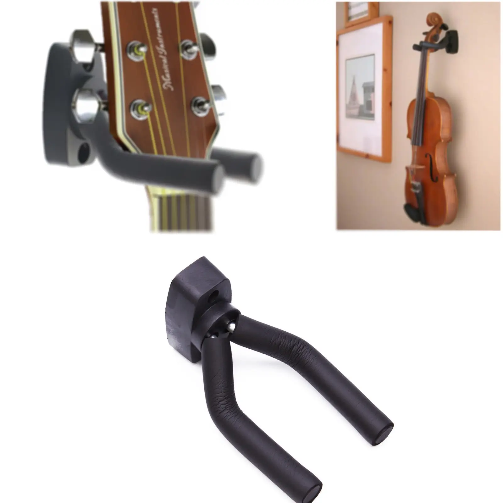 

Guitar Wall Mount Stand Guitar Parts Hanger Holders Hook Stand Rack Bracket Display Guitar Pick Holder Bass Guitar Accessories