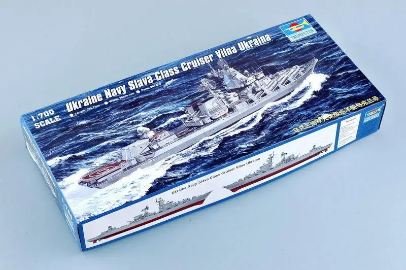 

Trumpeter 05723 1/700, Украина Cruiser Vilna Ukraina