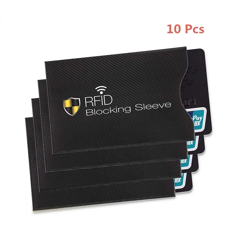 

16pcs Set Anti-theft RFID Card Protector for Bank Card RFID Blocking Sleeve Wallet Lock Identity Anti-theft Protective Cover