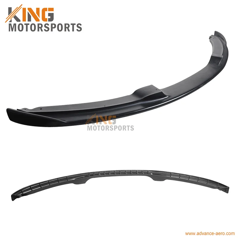 Подходит для 2007 2008 2009 2010 2011 BMW E82 135 135I черный поли передний бампер спойлер бодикит