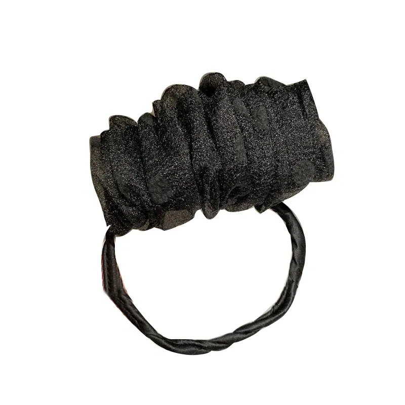 

Women Lace Polka Dot Hair Curls Bun DIY Hair Style Donut Maker Ribbon Hair Making Tool Girls Hair Accessories Hairpins Hair Clip