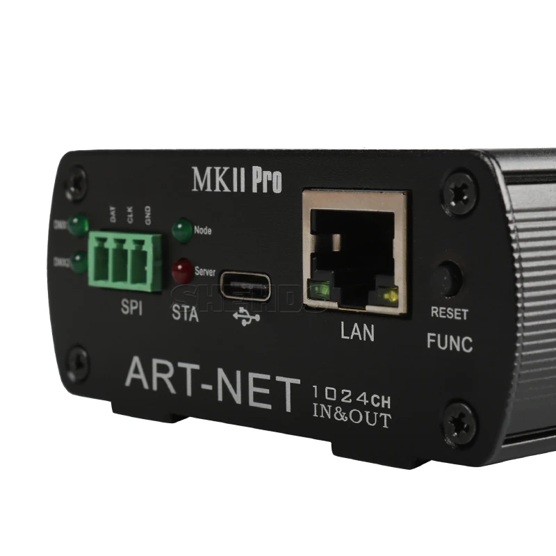 Сетевой расширитель SHEHDS DMX 1024 каналов 256 32-битный процессор ARM профессиональное
