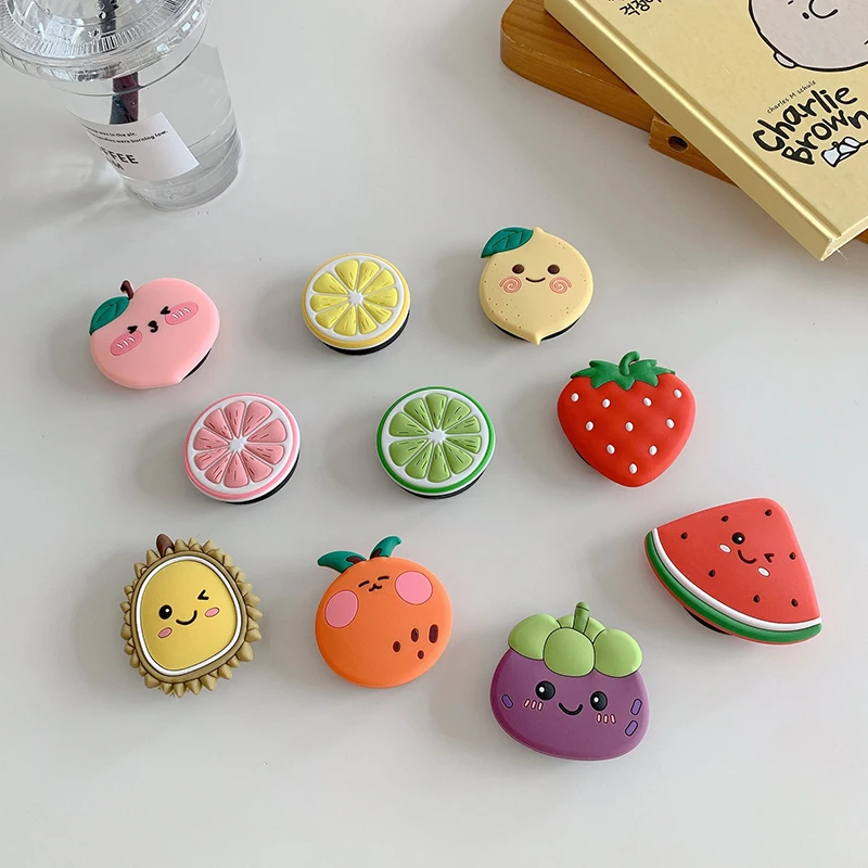 Держатель-подставка для телефона с изображением фруктов | Мобильные телефоны и