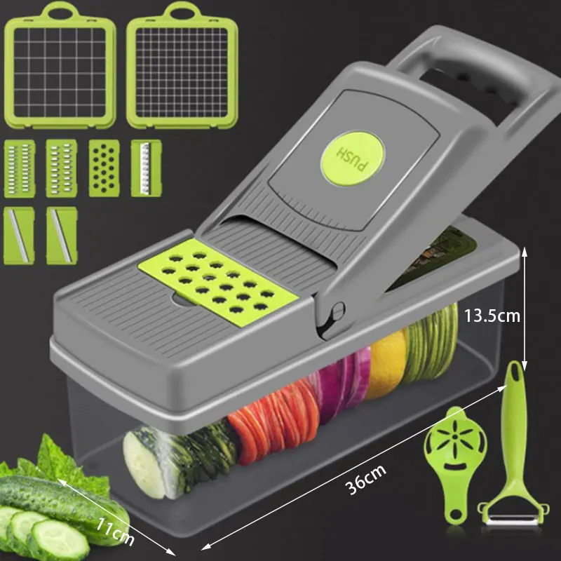 

Multifunction Vegetable Cutter Blade Potato Peeler Carrot Grater Kitchen Tool