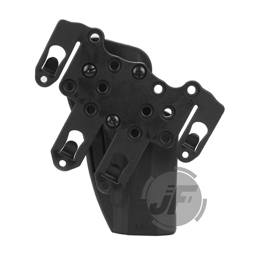 

Tactical CQC Serpa Quick Left Hand Paddle Belt Loop Pistol Holster w/ STRIKE MOLLE Platform For Beretta 92 96 M9 M92