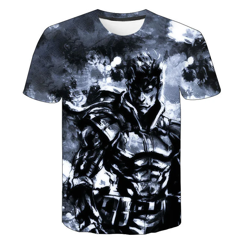

3D T Shirt Metal Gear Solid T-shirt Summer Casual Streetwear Men Women Children Fashion Game Printed Fashion Cool Tee Tops