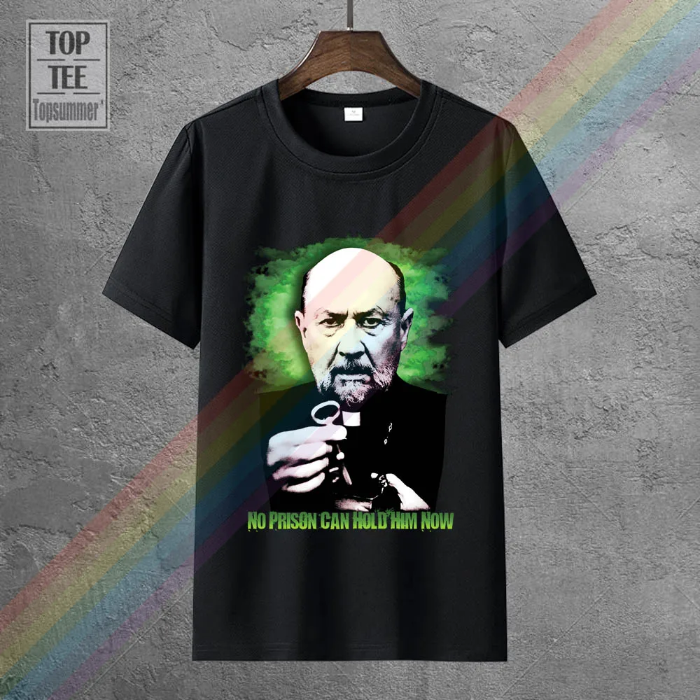 

Donald Pleasence Prince Of Darkness Tee Shirt Skull Retro T-Shirt Gothic Grunge Sweatshirt Designer T-Shirts Funny Horror Tshirt