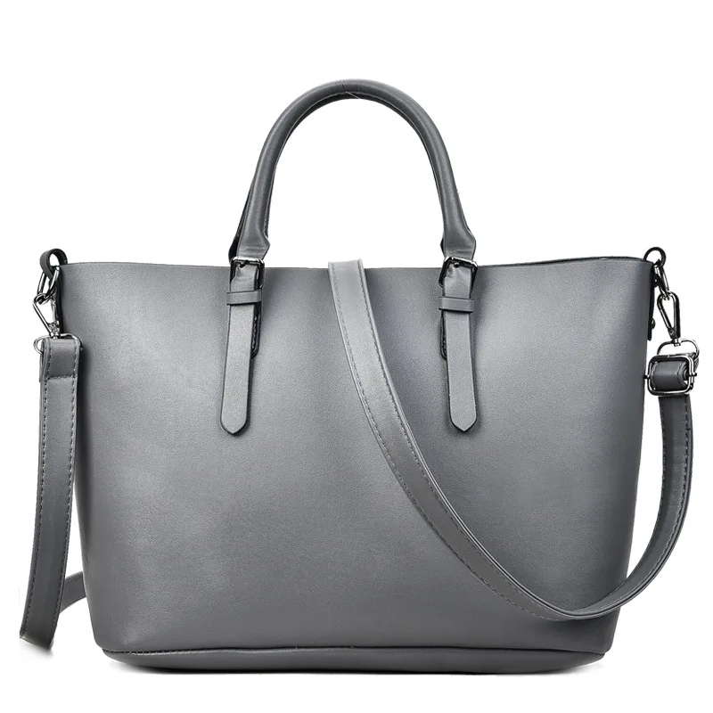 Women pu Leather women Handbags Female Shoulder bag designer Luxury Lady Tote Large Capacity Zipper shoulder JIULIN | Багаж и сумки