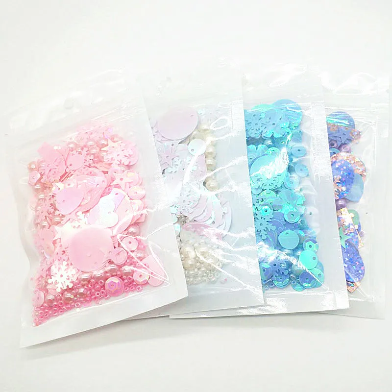 DIY Блестки для ремесла микс Астра оболочки бусины формы блёстки Lentejuelas жемчуг