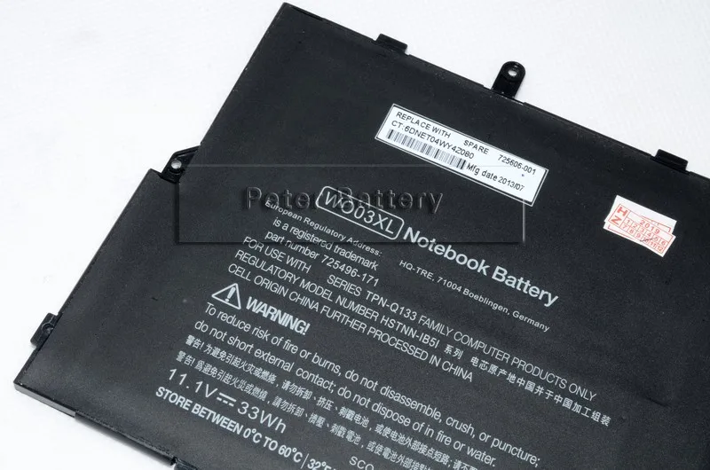 JIGU 33wh 11 1 V Натуральная батарея WO03XL для HP SPLIT x2 13 M M010DX планшет 725606 001 HSTNN XXXX 3ICP/59/121|for