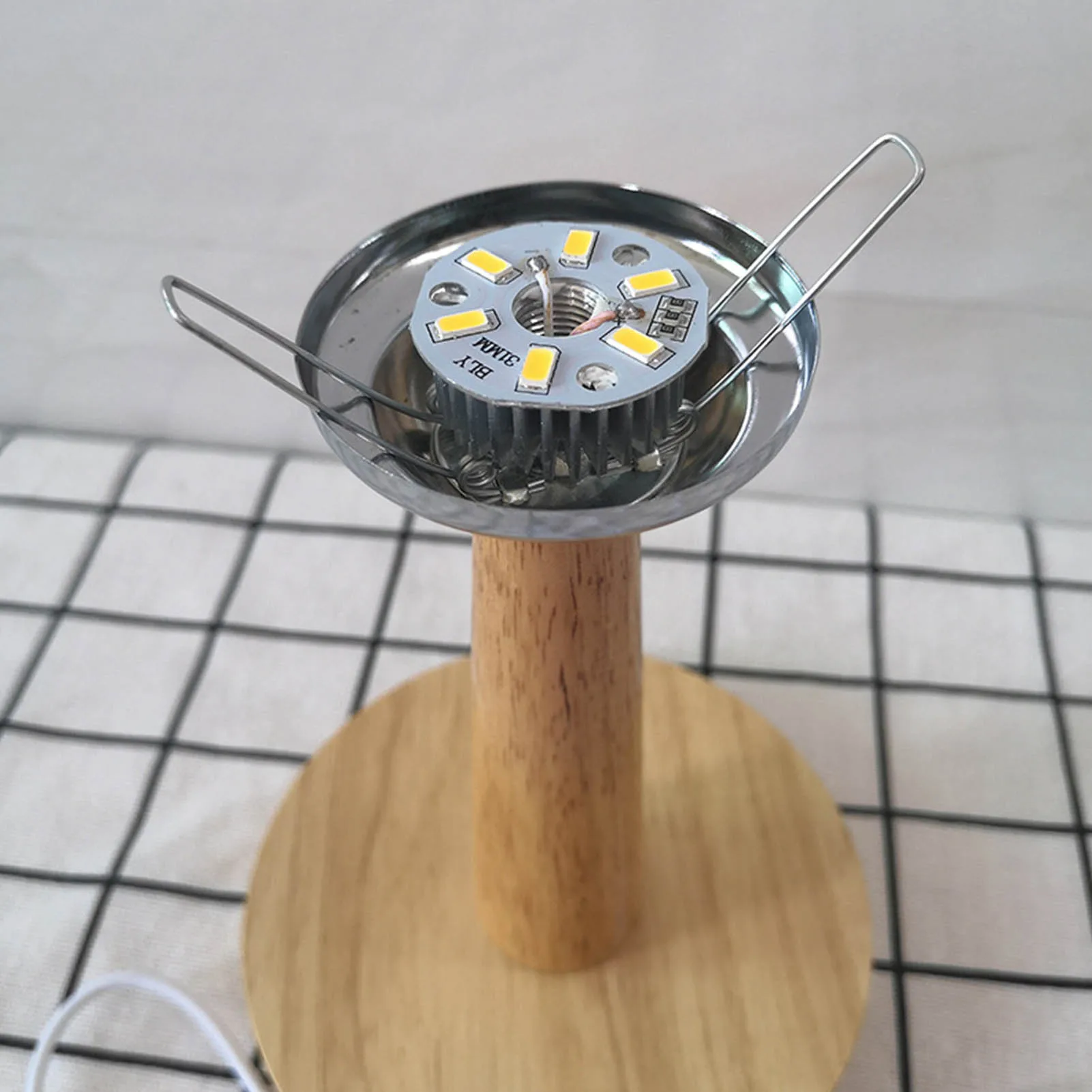 

Woven Table Lamp Unique Nordic Style Tapestry Light Decoration