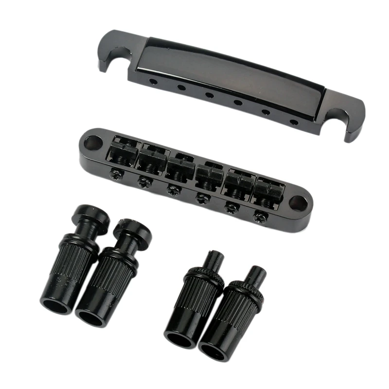 Набор черных роликовых седельных штифтов для моста Tune-O-Matic запасные части