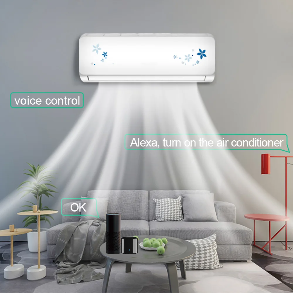 ИК пульт дистанционного управления Broadlink BestCon RM4C WiFi совместим с Alexa amazon Google Assistant
