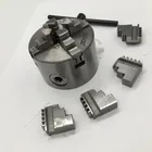 80 мм 3 ''4 челюсти самоцентрирующийся токарный патрон SANOU K12-80 закаленный Реверсивный монтажный инструмент для сверления фрезерная Деревообработка патрон