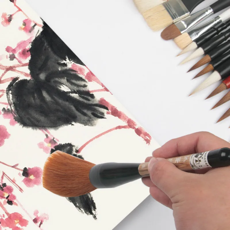 Набор кистей для рисования с изображением мыши и живописи | Канцтовары офиса дома