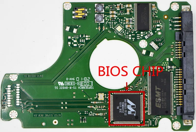 Ноутбук Samsung жесткого диска монтажная плата Материнская плата/BF41 00249B M7S2_S1PME REV.04 /