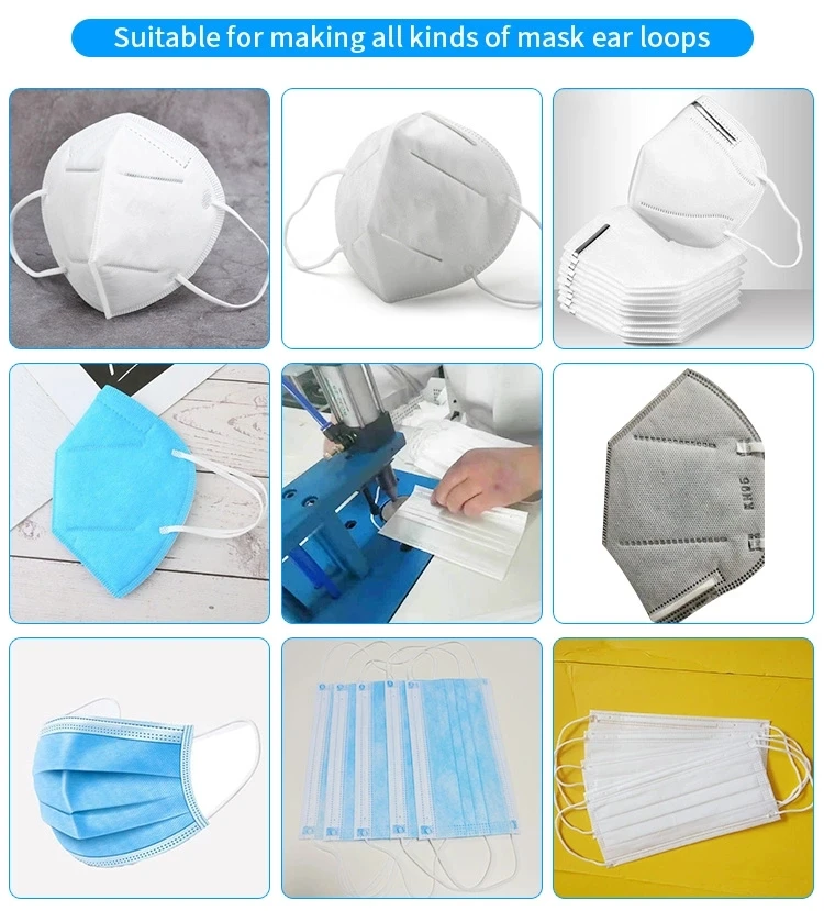 

Cheap Face Mask Ear Loop Belt Ultrasonic Welder Machine 28K 1800W