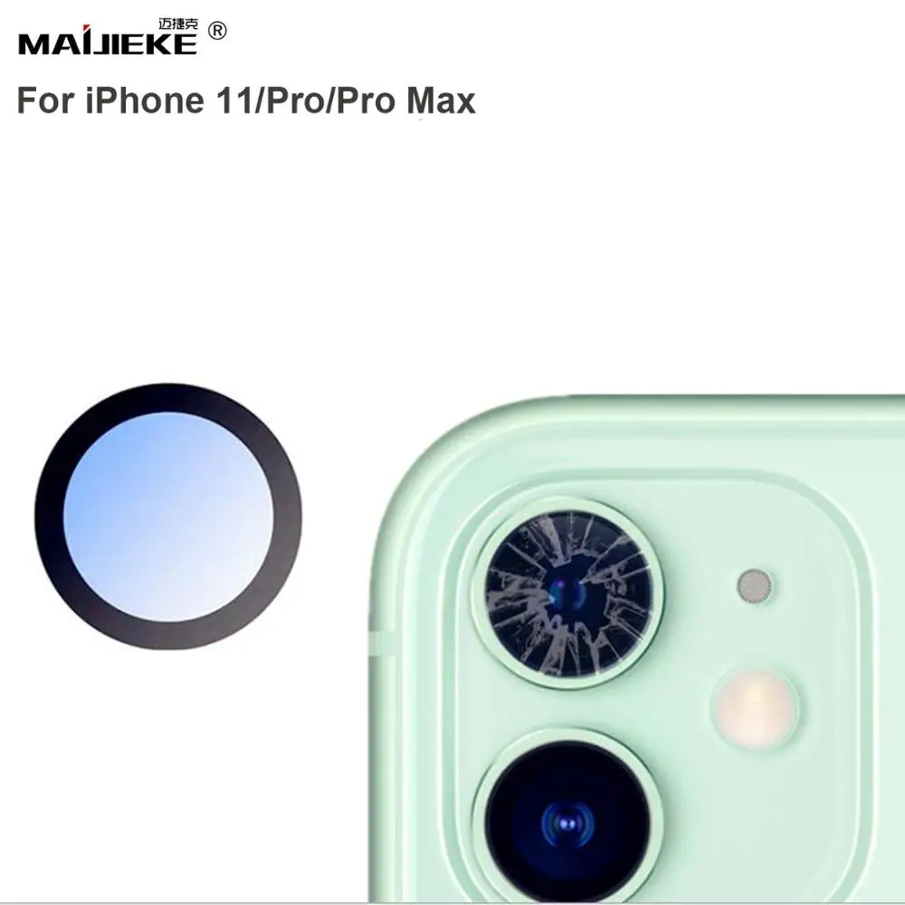 Замена стекла задней камеры для Apple iPhone 12 11 pro max сломанный объектив X Xs Xr 8 7 6s plus