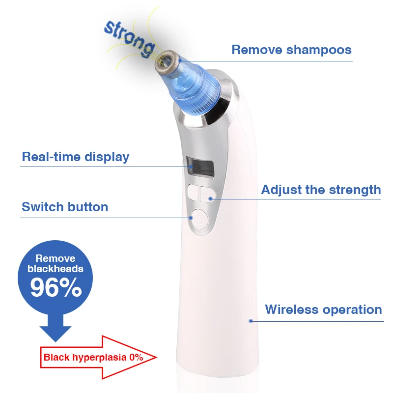Электрический чистка лица пилинг для микрокристаллический пылесос удаления