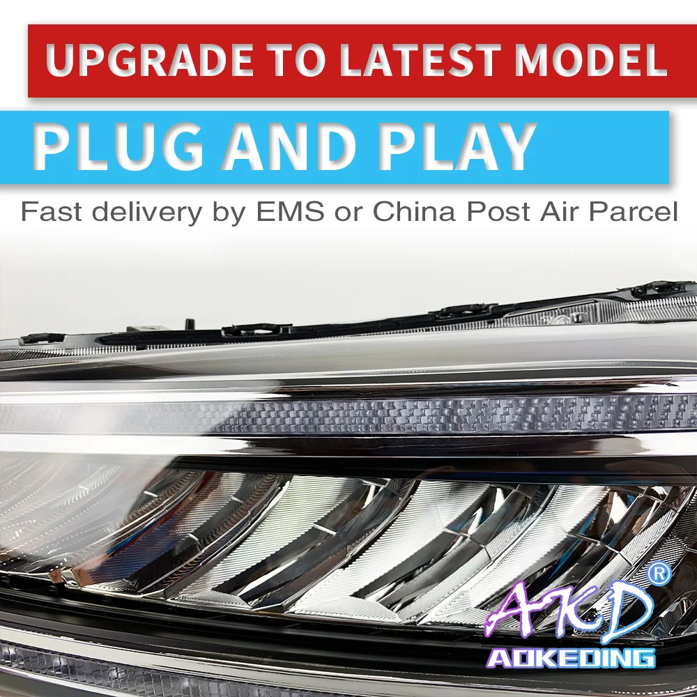 AKD тюнинг Автомобильные фары для Honda Accord G8 2008 2013 полностью светодиодный ные DRL