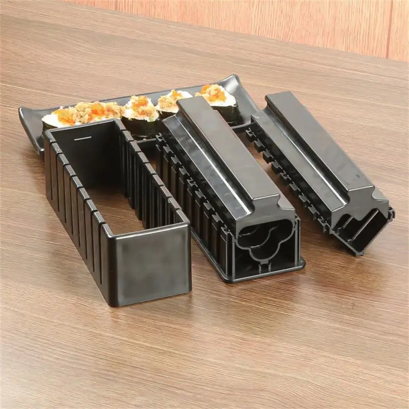 

7PCS Sushi Mould Set Seaweed Nori Mold Japanese-style Seaweed Rolls Mold Set Food Grade Split Rice Ball Mould Home Kitchen Tool