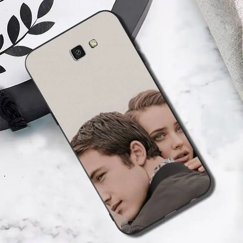 TOPLBPCS 13 причины по которым netflix чехол для телефона Samsung J4 плюс J2prime J5 J6 2016 J7 8 ядро 2017 |