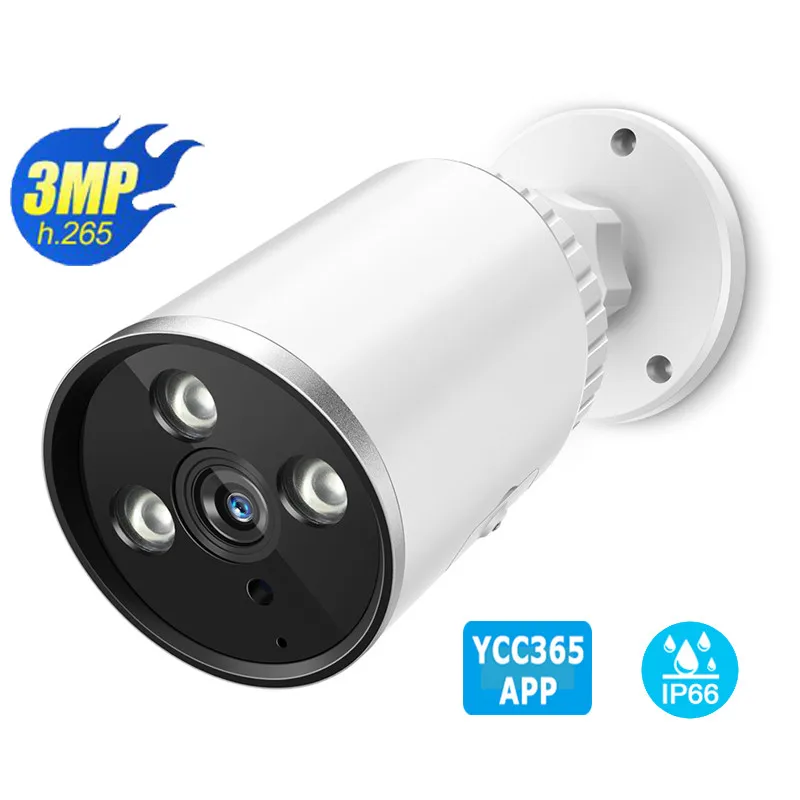 IP камера YCC365 1536P Wi Fi 3 Мп водонепроницаемая|Камеры видеонаблюдения| |