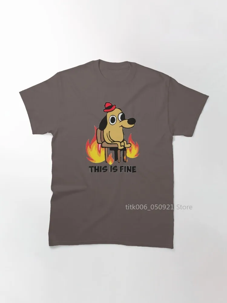 

this is fine Classic T-Shirt