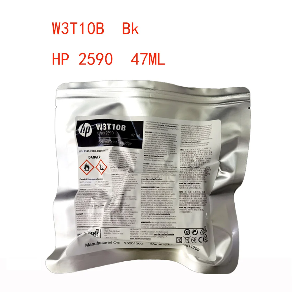 

Оригинальный новый картридж с чернилами W3T10B для картриджа с чернилами HP 2590, ручной импортный черный