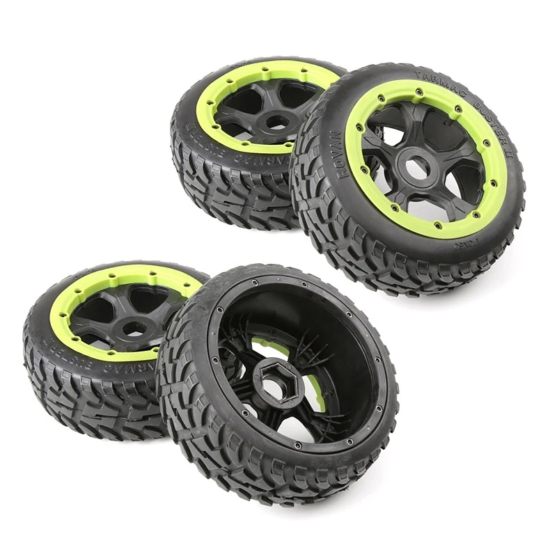 Набор шин Rovan для дороги с колесной втулкой Super Star 1/5 Baja 5B SS|nylon filament|nylon lifegenerator 100w |