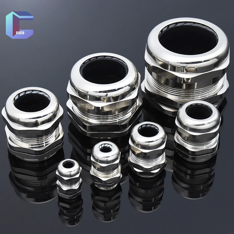 Водонепроницаемый соединитель латунный кабельный сальник PG21 PG25 PG29 PG36 PG42 PG48 PG63