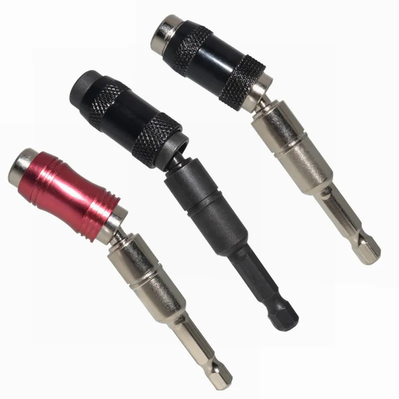 

1/4''Hex Magnetic Ring Screwdriver Bits Drill Hand Tools Drill Bit Extension Rod Quick Change Holder Drive Guide Screw Drill Tip