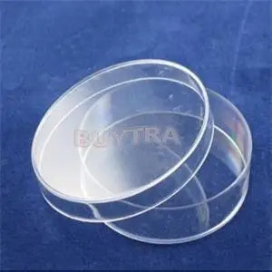 

10Pcs Sterile Cell Petri Dishes Lids For Lab Plate Bacterial Yeast School Suppl Stationery 60mm