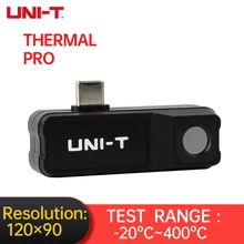 UNI-T Thermal Camera UTi120 Mobile Phone Thermal Imager for Phone for Android Type-C Detect Water Pipe Floor Heating