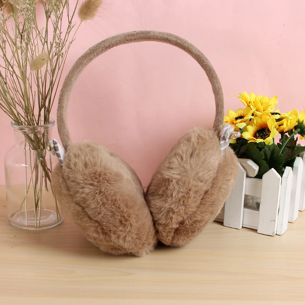 

Children Autumn Winter Korean Ladies Rabbit Earmuffs Cute Cartoon Student Girl Ear Bags Warm Ear Warmer Girl Kids