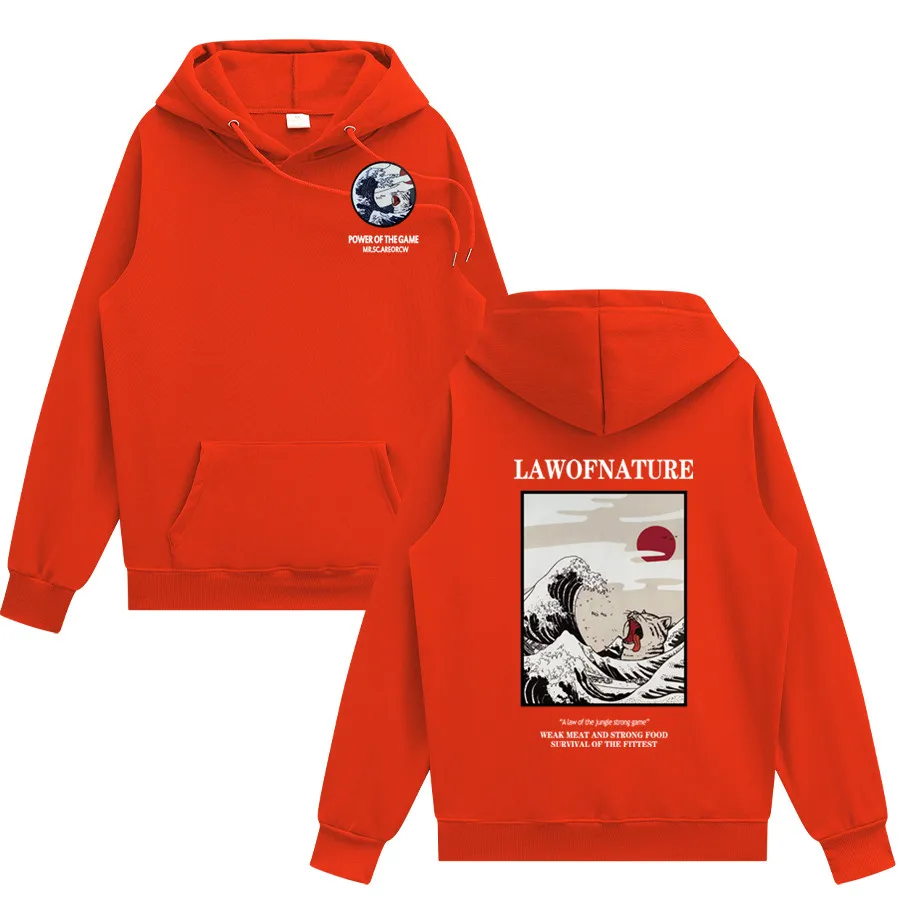 

Hoodies Men Off White Nature Cat Fashion Hoodie Men Harajuku Anime Hoodies