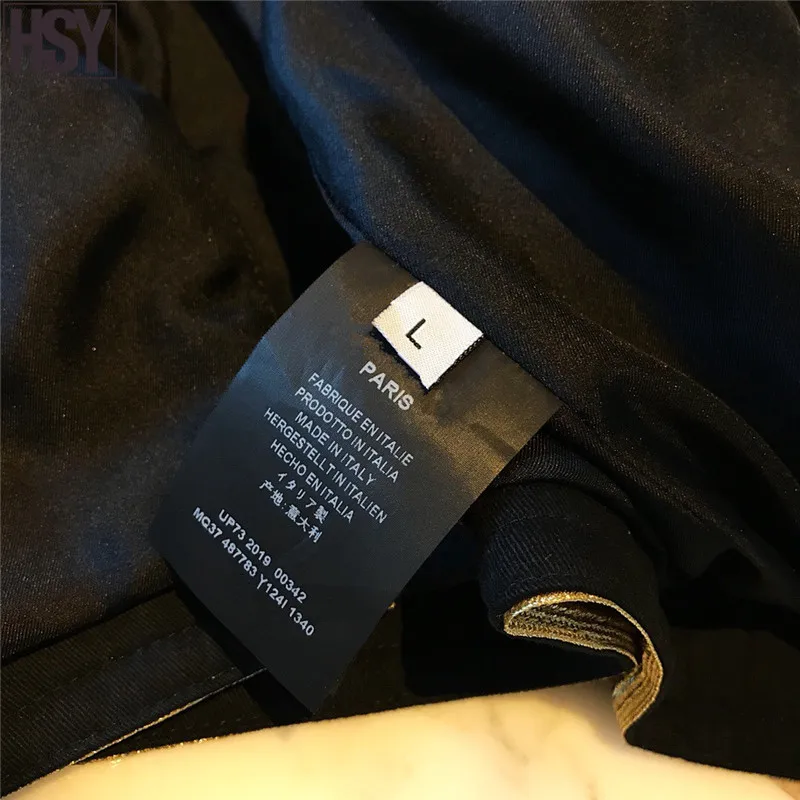 【HSY】2019 Осенняя новая французская роскошная винтажная Женская куртка в стиле