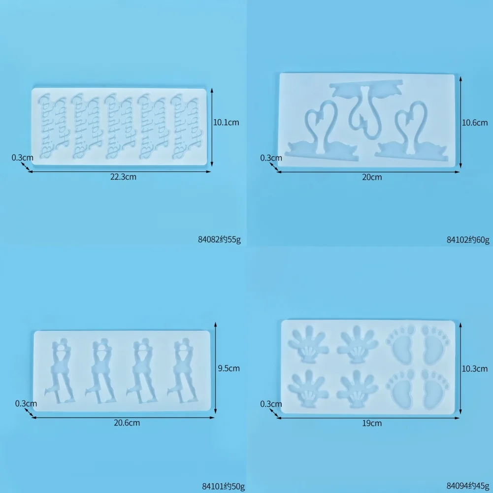 Силиконовая форма сделай сам с кристаллами из эпоксидной смолы и вставками в