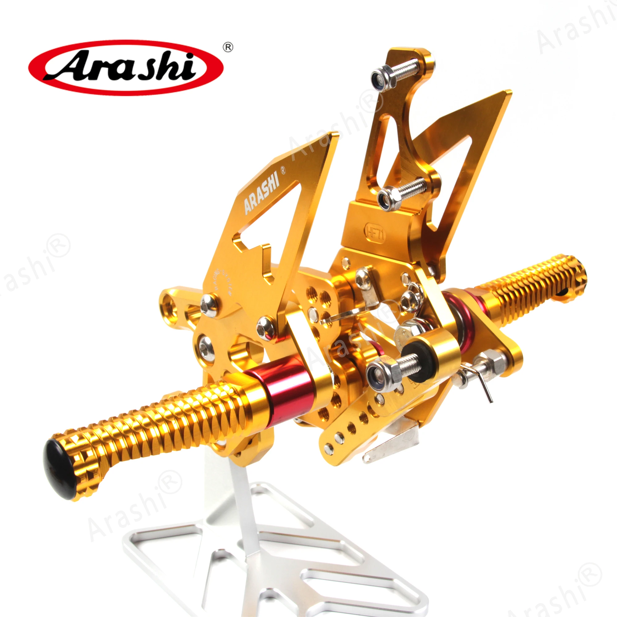 Араши для HONDA CBR1000RR 2004- с ЧПУ Регулируемая подножка Rearsets подножка CBR1000 CBR 1000 RR 2012 2013