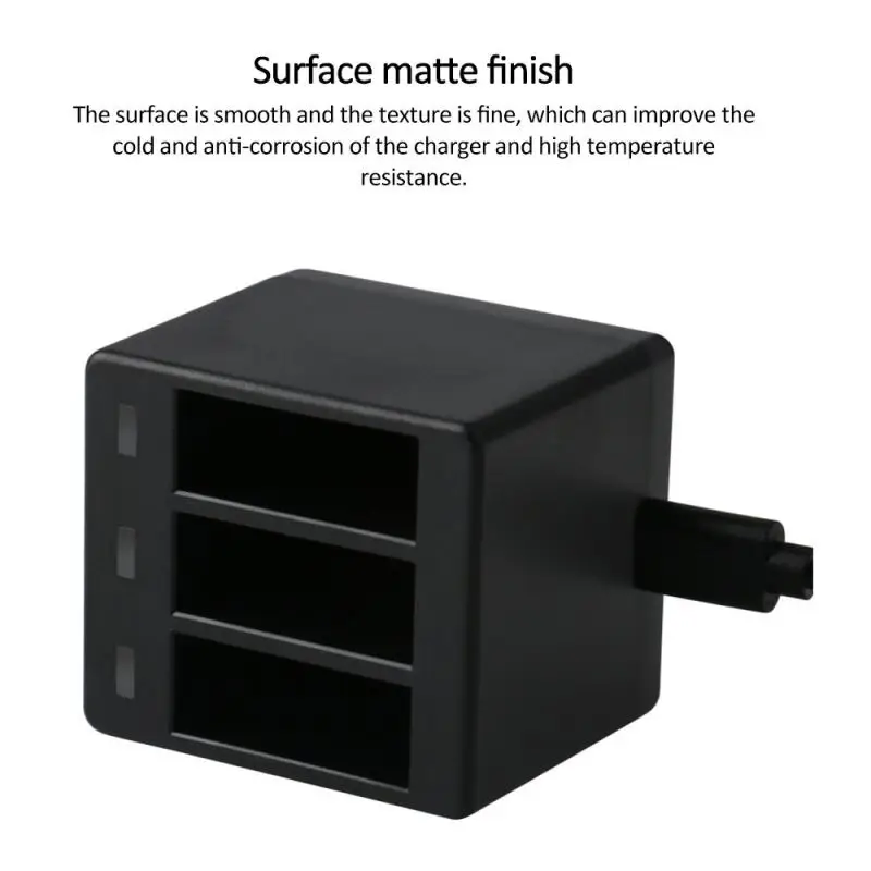 Многофункциональное зарядное устройство на 3 слота чехол для зарядки и хранения 2
