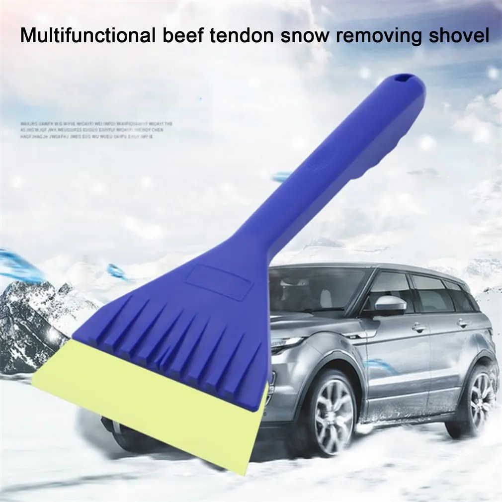 

Автомобильная лопата для снега из говяжьих сухожилий, зимние продукты, новая большая и Расширенная короткая ручка, мини-инструмент для обезвоживания, лопатка для снега