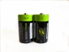 2pcslot ZNTER 1.5V 6000mWh Battery Micro USB Rechargeable Batteries D Lipo LR20 Battery For RC Camera Drone Accessories