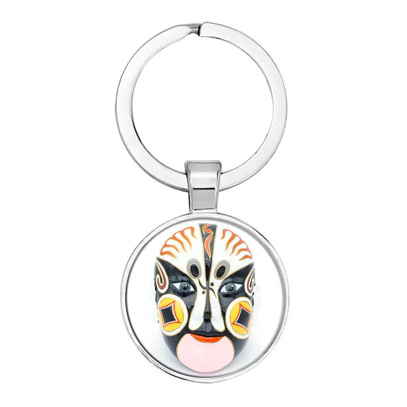 2020 Мода Национальный Ветер брелок Китайский Пекинская опера элемент маска