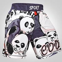 harajuku retro animal panda printed shorts male fashion 3d printed sports short pants breathable streetwear sweatpants
