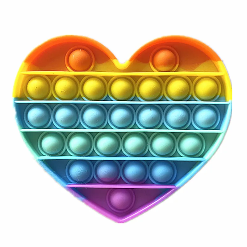 

Push Pop Bubble Fidget Toy Autism Needs Squishy Stress Reliever Toys Adult Child Funny Anti Stress PopIt Reliver Stress Sensory